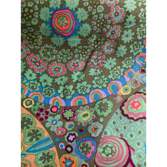 Quilt Fabric 5+ yards in orange and green - Picture 5 of 6